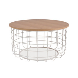 Купить дизайнерский круглый стол в стиле лофт