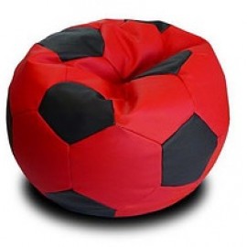 Красно черное кресло в форме мяча купить по интернету