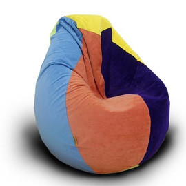 Разноцветный кресло мешок низкая цена