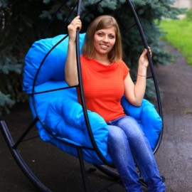 Цена на дизайнерское кресло качалку в Украине